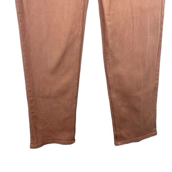 WILFRED FREE ARITZIA Mauve Straight Leg Denim Jeans Size 4 Pink Tan - Picture 3 of 12